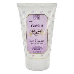 Perlier Nature's One Freesia Foot Cream With Aloe and Lanolin By Perlier
