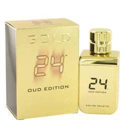 24 Gold Oud Edition Eau De Toilette Concentree Spray (Unisex) By ScentStory