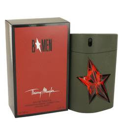 B Men Eau De Toilette Spray Refillable Rubber Flask By Thierry Mugler