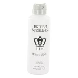 British Sterling Him Private Stock Body Spray By Dana