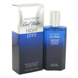 Cool Water Night Dive Eau De Toilette Spray By Davidoff