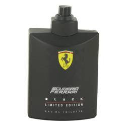 Ferrari Scuderia Black Eau De Toilette Spray (Limited Edition Bottle Tester) By Ferrari