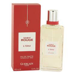 Habit Rouge L'eau Eau De Toilette Spray By Guerlain