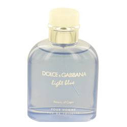 Light Blue Beauty Of Capri Eau De Toilette Spray (Tester) By Dolce & Gabbana