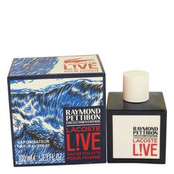 Lacoste Live Eau DE Toilette Spray (Limited Edition Raymond Pettibon Bottle) By Lacoste