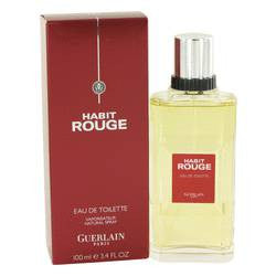 Habit Rouge Cologne / Eau De Toilette Spray By Guerlain